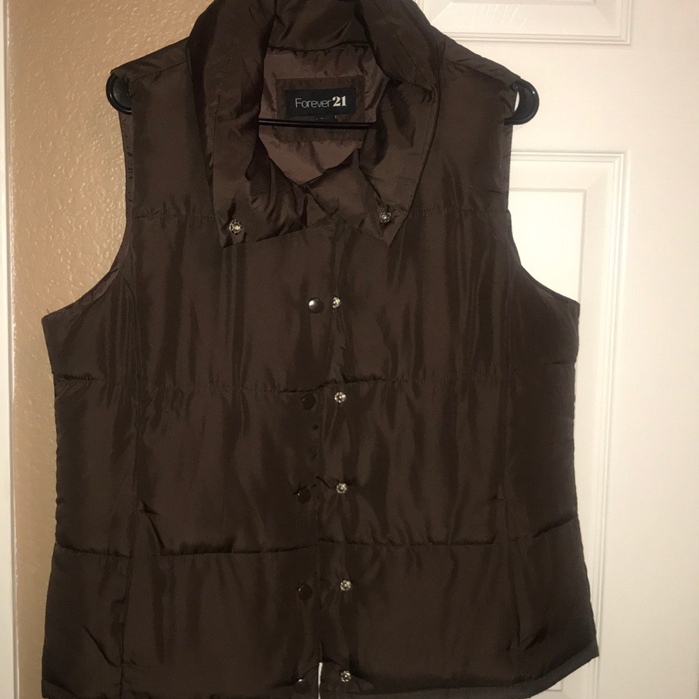 Forever 21 puffy vest